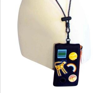 Tory Burch nylon lanyard